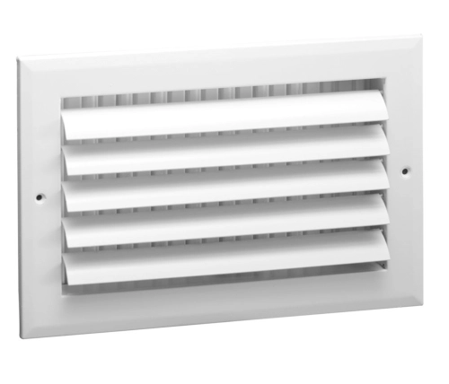 A481MS/A481OB — Aluminum Curved Blade Register, MS or OBD damper, 1-way Product Image