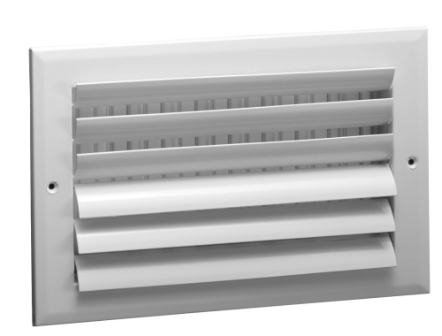 A482MS/A482OB — Aluminum Curved Blade Register, MS or OBD damper, 2-way Product Image