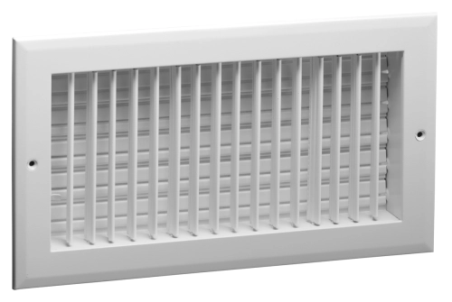 A488MS/A488OB — Aluminum Straight Blade, Vertical Fin Register, MS or OBD damper Product Image