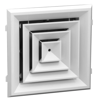 Rezzin Square — Ceiling Diffuser Product Image
